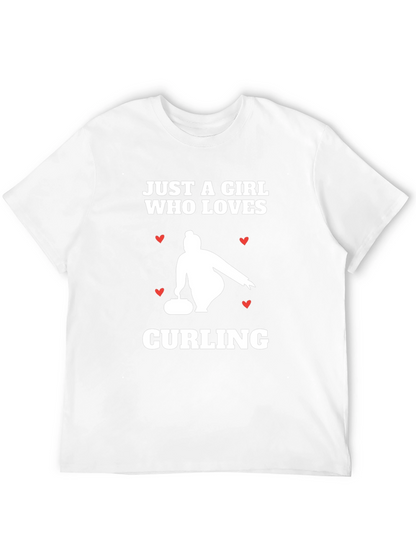 Curling Girl T-Shirt - Love of the Game