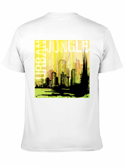 Urban Jungle Graphic T-Shirt - Mens Black Tee