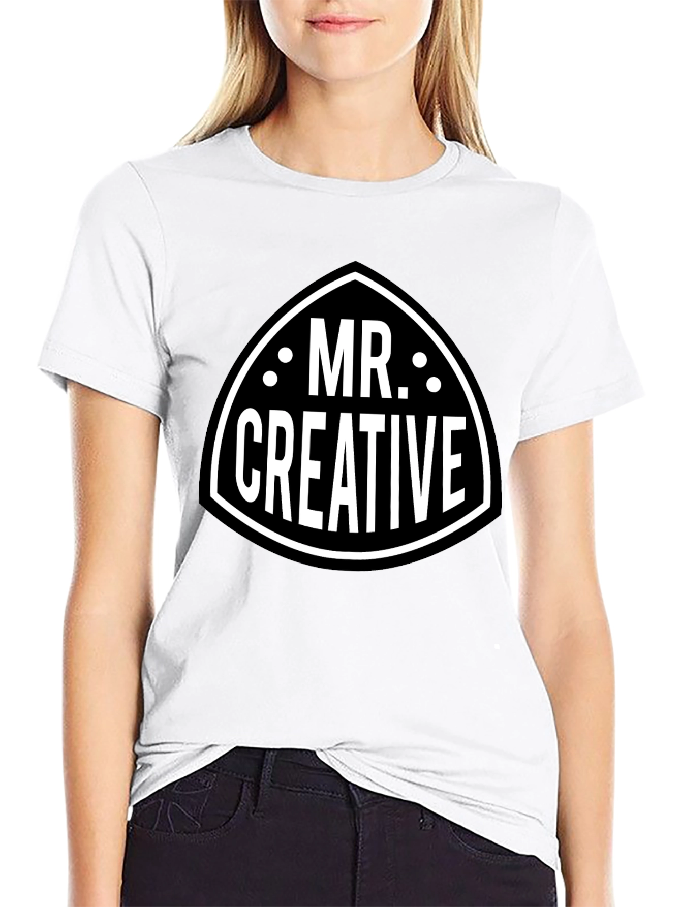 Mr. Creative Graphic Tee - Black