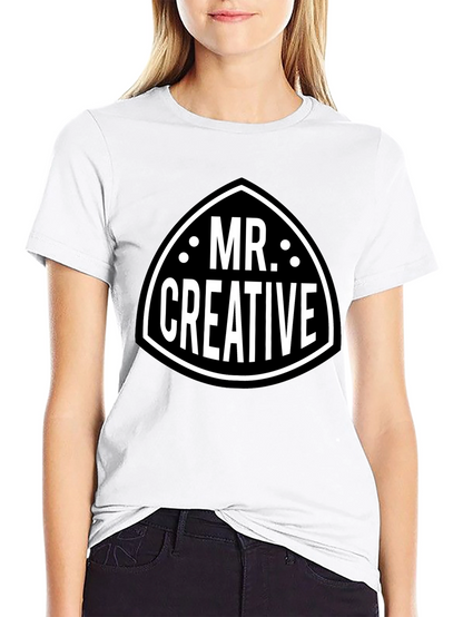 Mr. Creative Graphic Tee - Black