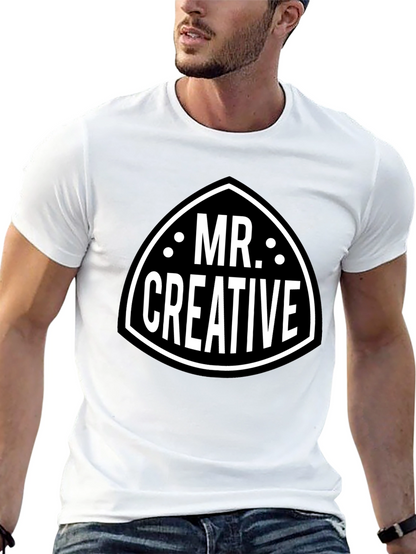 Mr. Creative Graphic Tee - Black