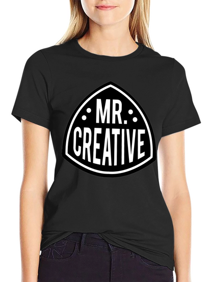 Mr. Creative Graphic Tee - Black