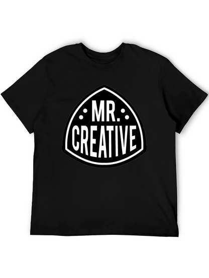 Mr. Creative Graphic Tee - Black