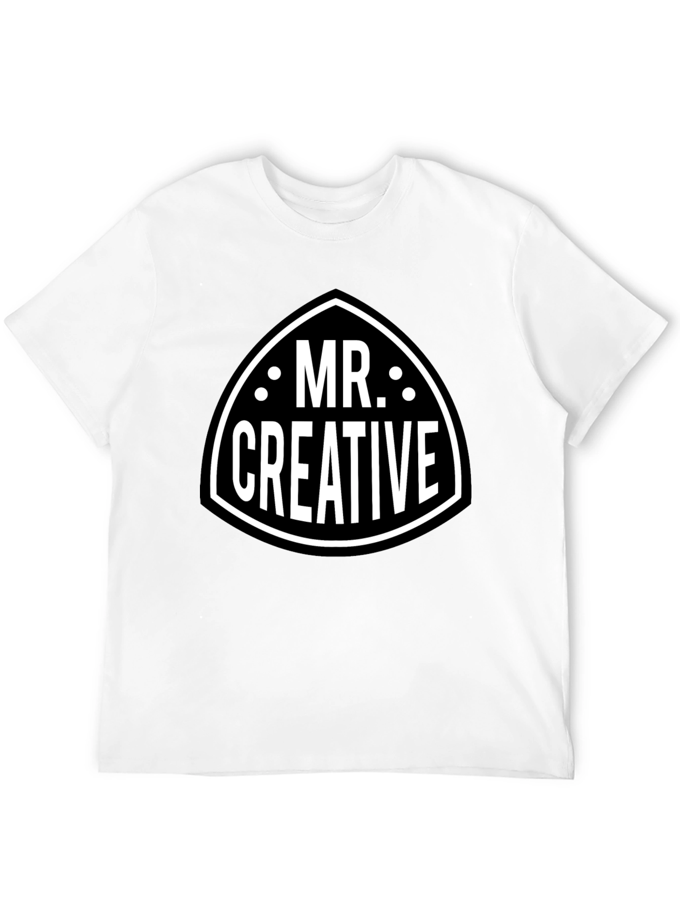 Mr. Creative Graphic Tee - Black