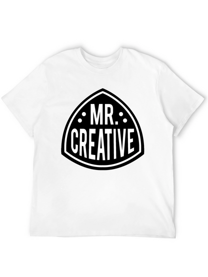 Mr. Creative Graphic Tee - Black