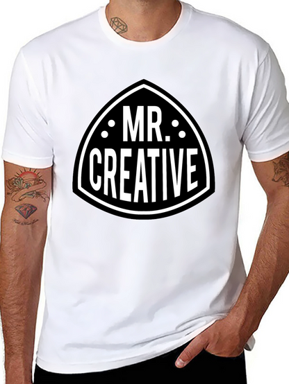 Mr. Creative Graphic Tee - Black