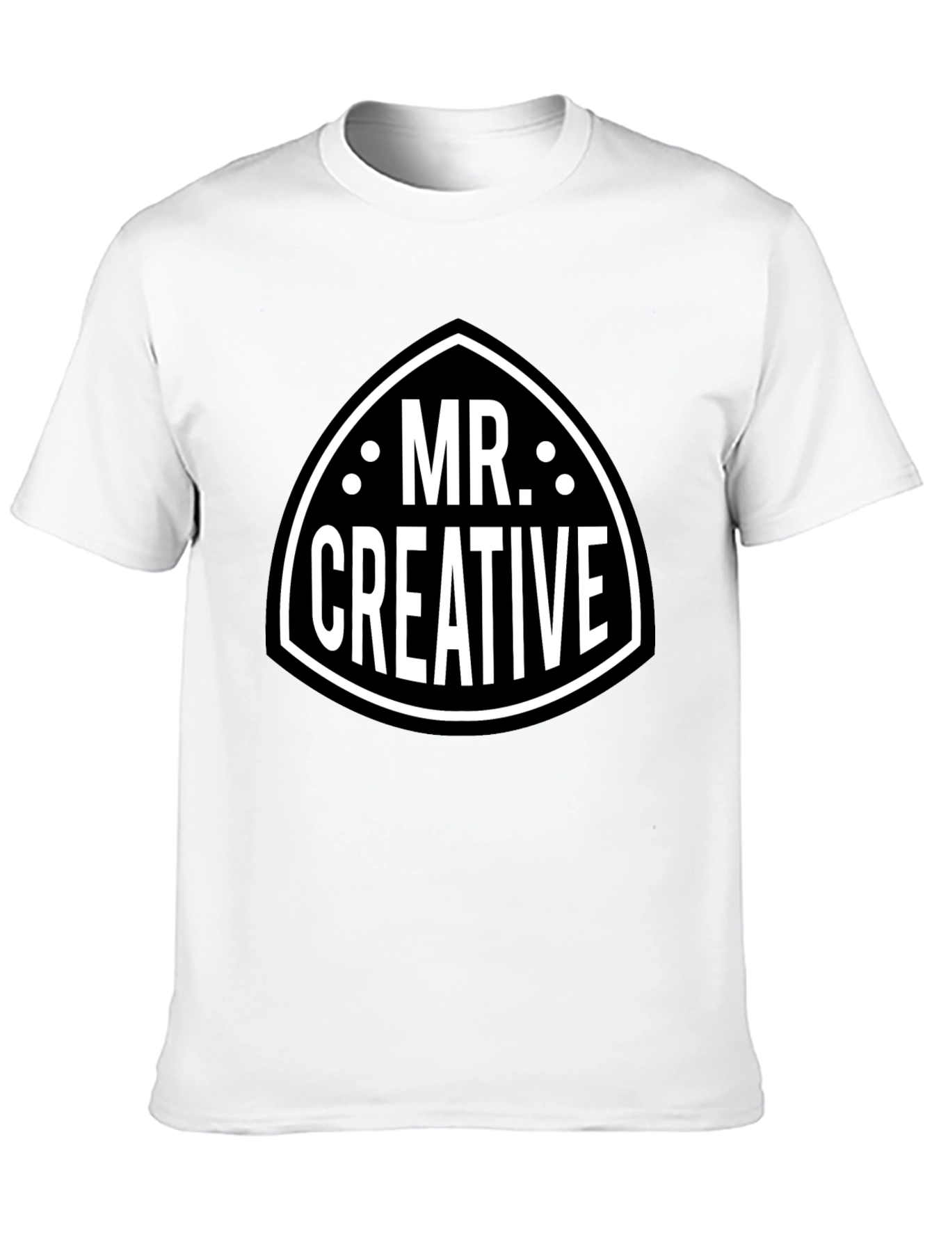 Mr. Creative Graphic Tee - Black