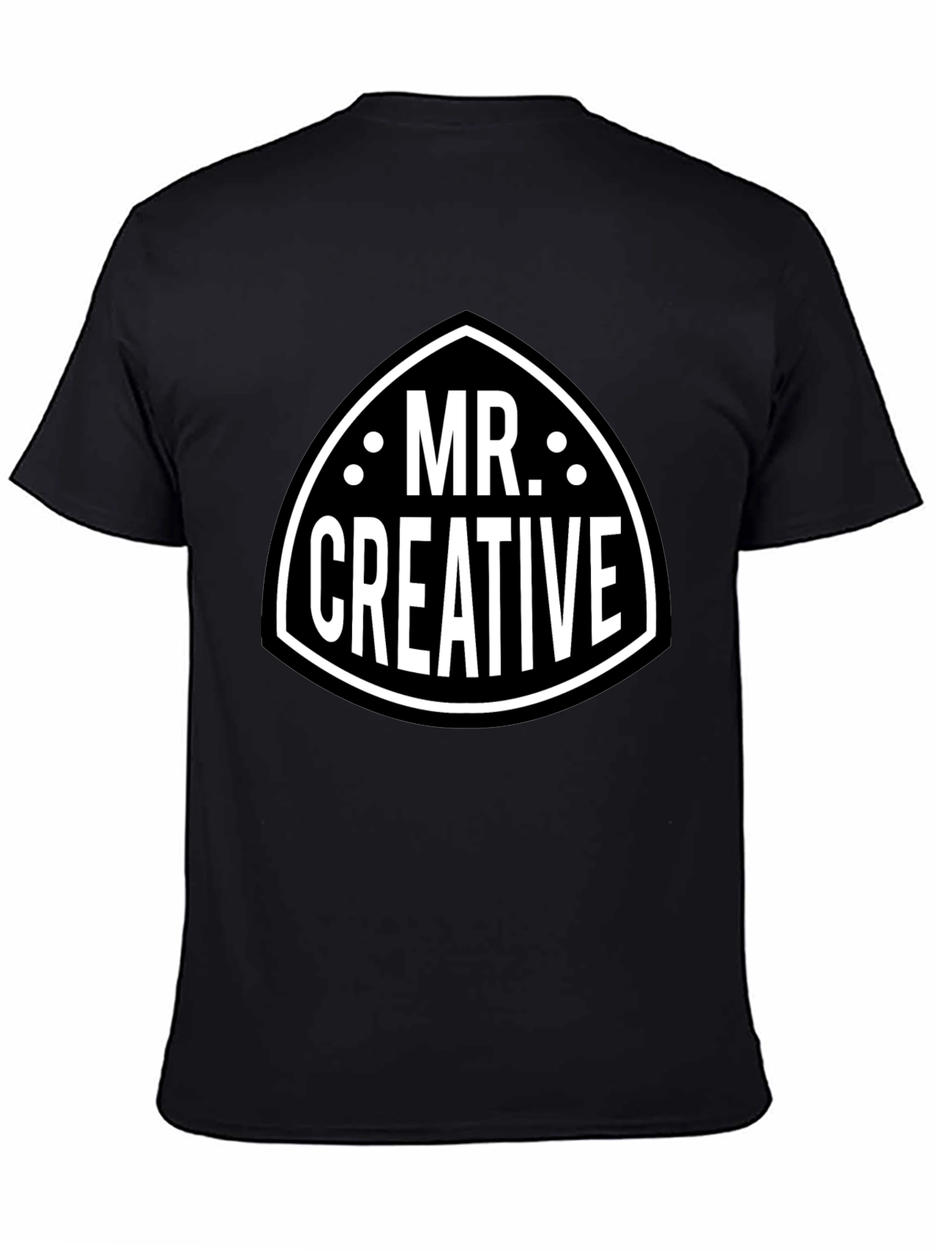 Mr. Creative Graphic Tee - Black