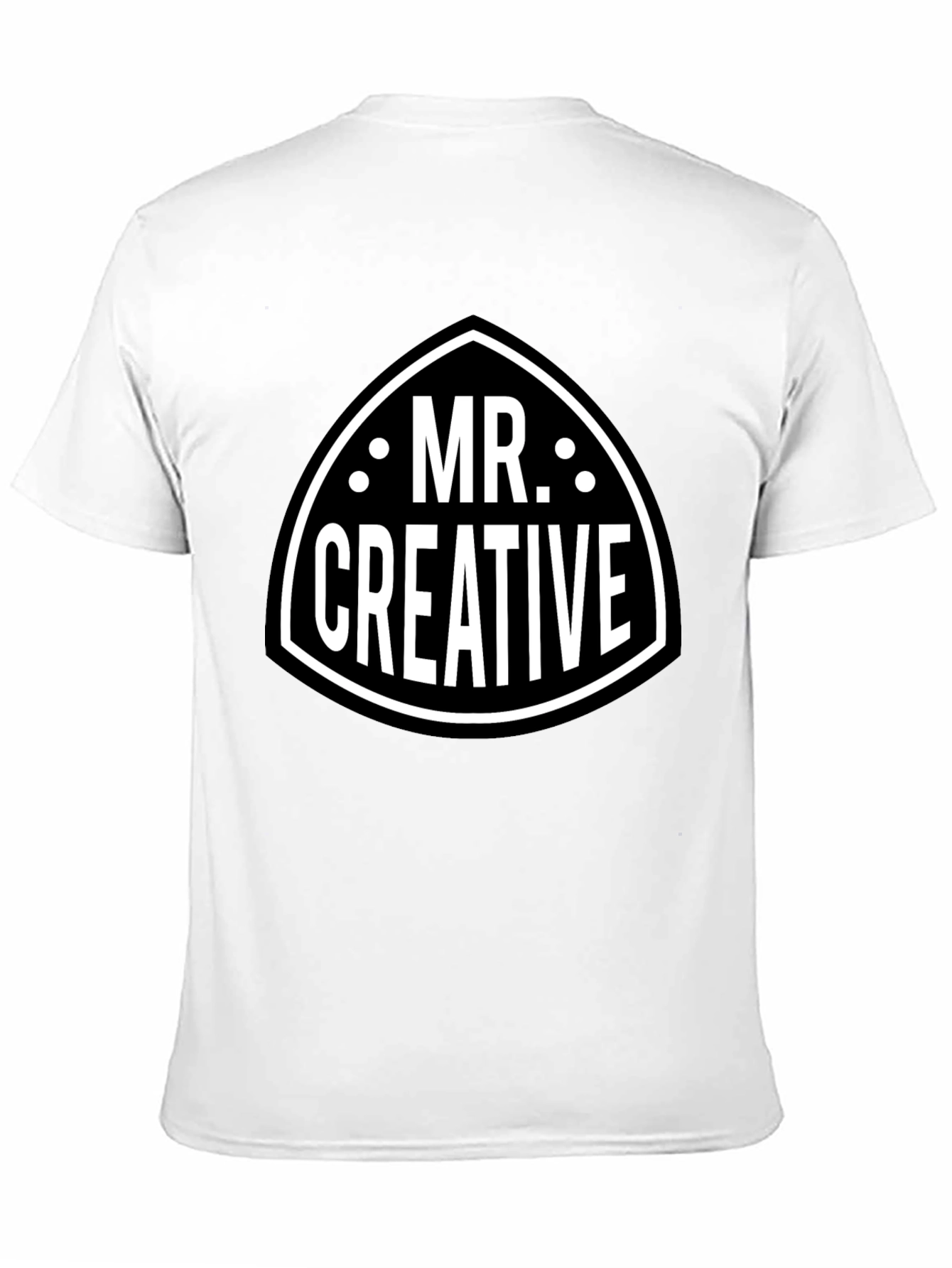 Mr. Creative Graphic Tee - Black
