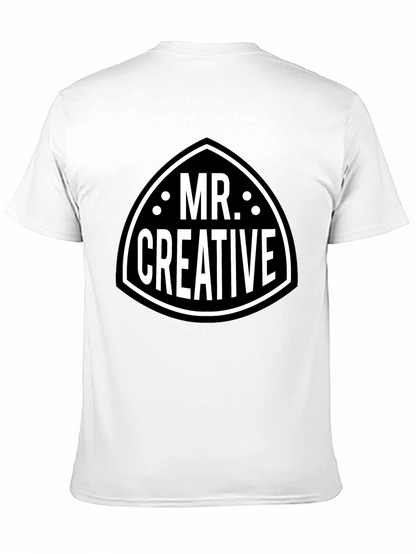 Mr. Creative Graphic Tee - Black