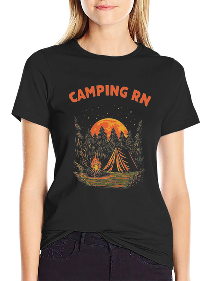 Camping RN Graphic T-Shirt - Adventure Ready