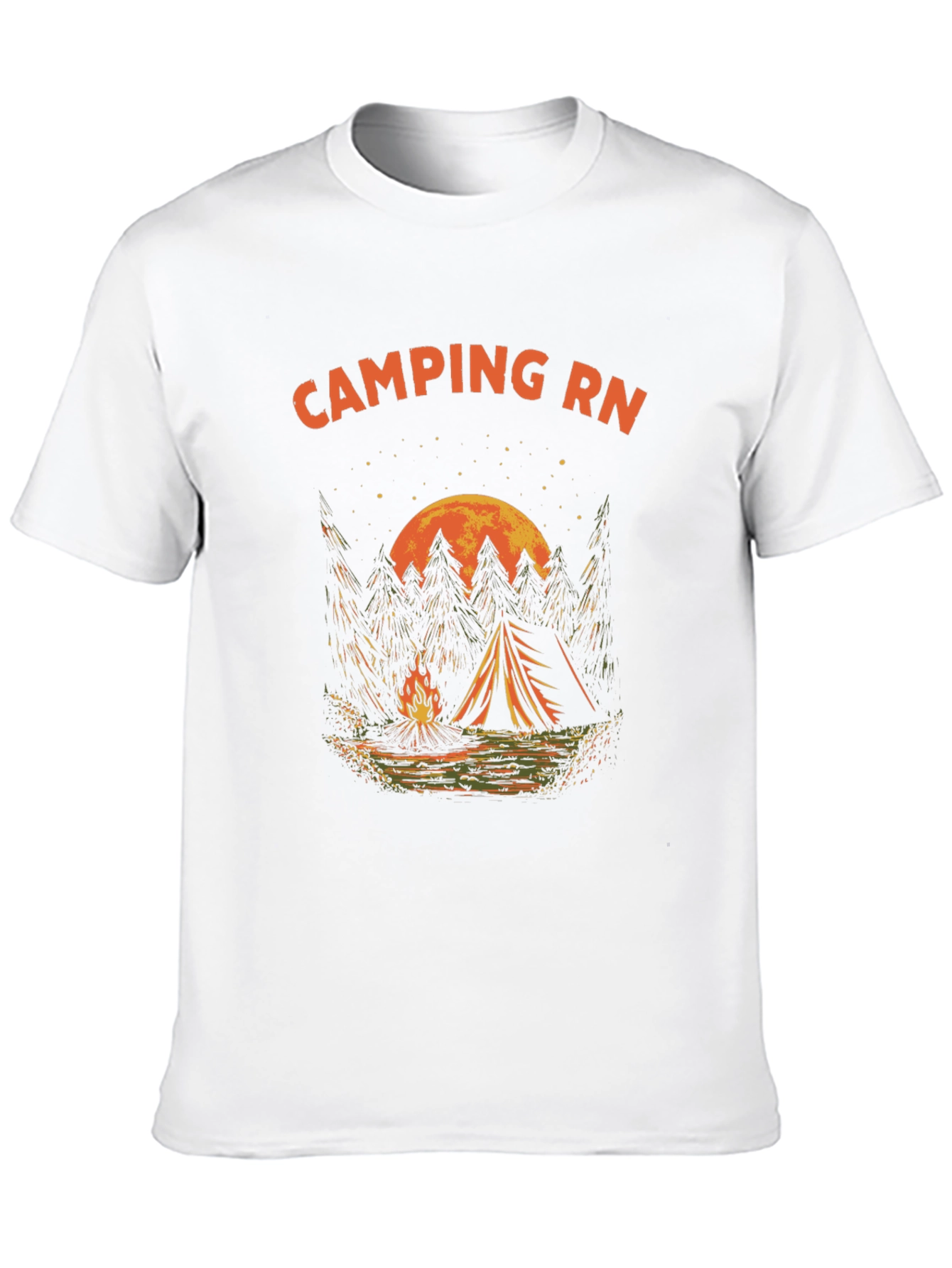 Camping RN Graphic T-Shirt - Adventure Ready
