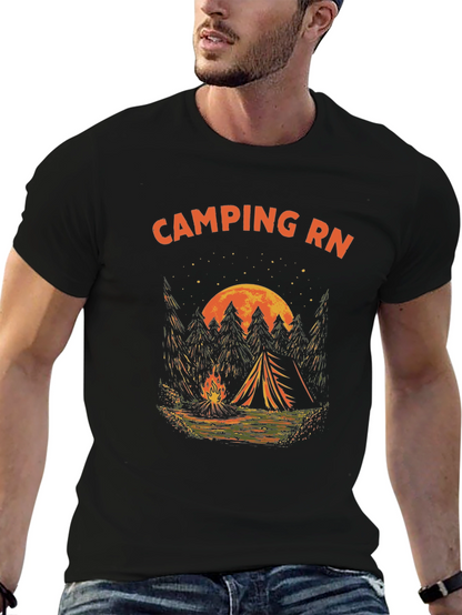 Camping RN Graphic T-Shirt - Adventure Ready