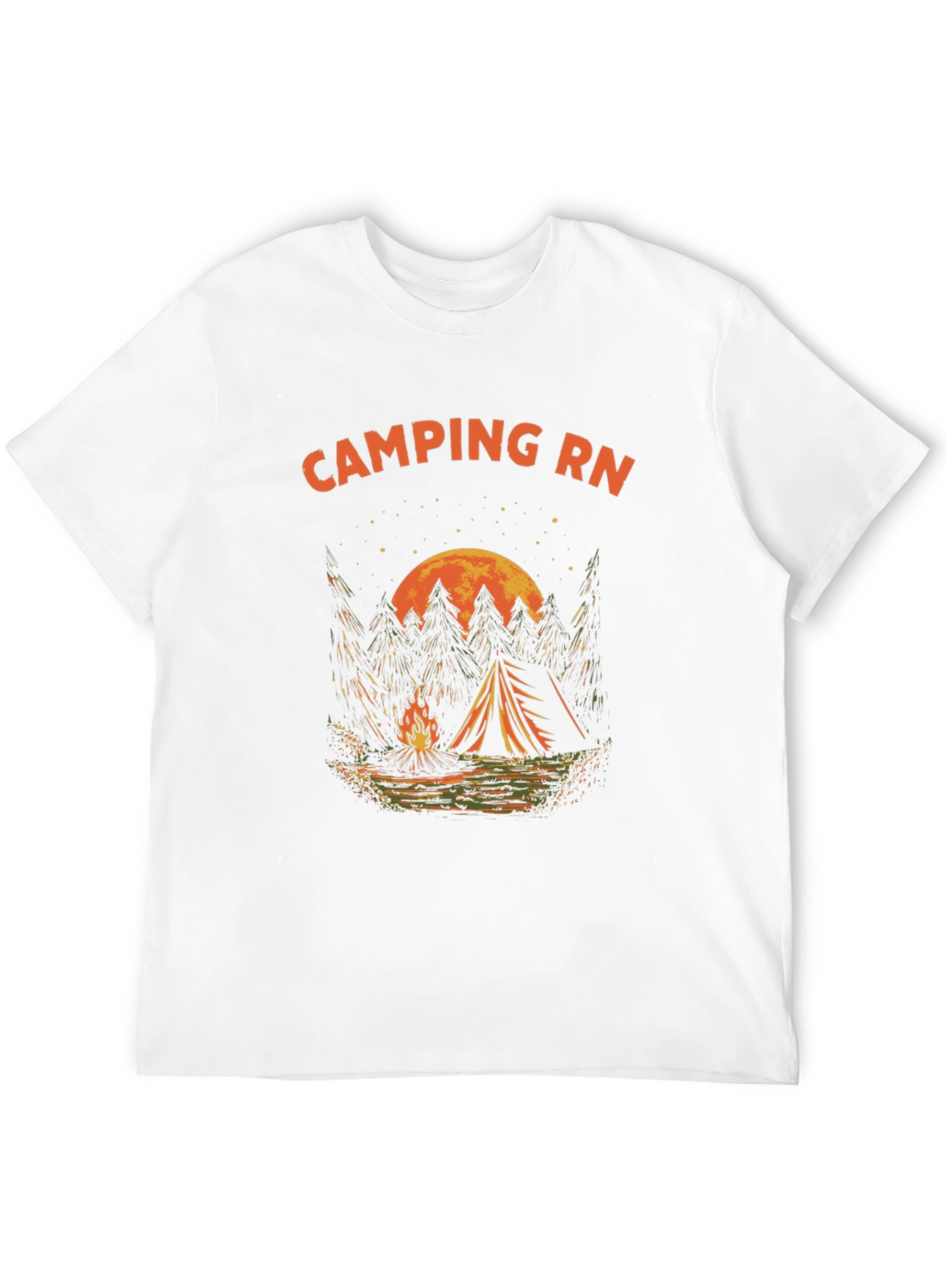 Camping RN Graphic T-Shirt - Adventure Ready