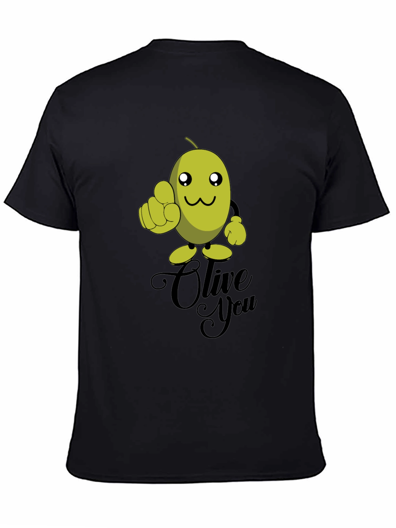 Olive You Funny Graphic T-Shirt