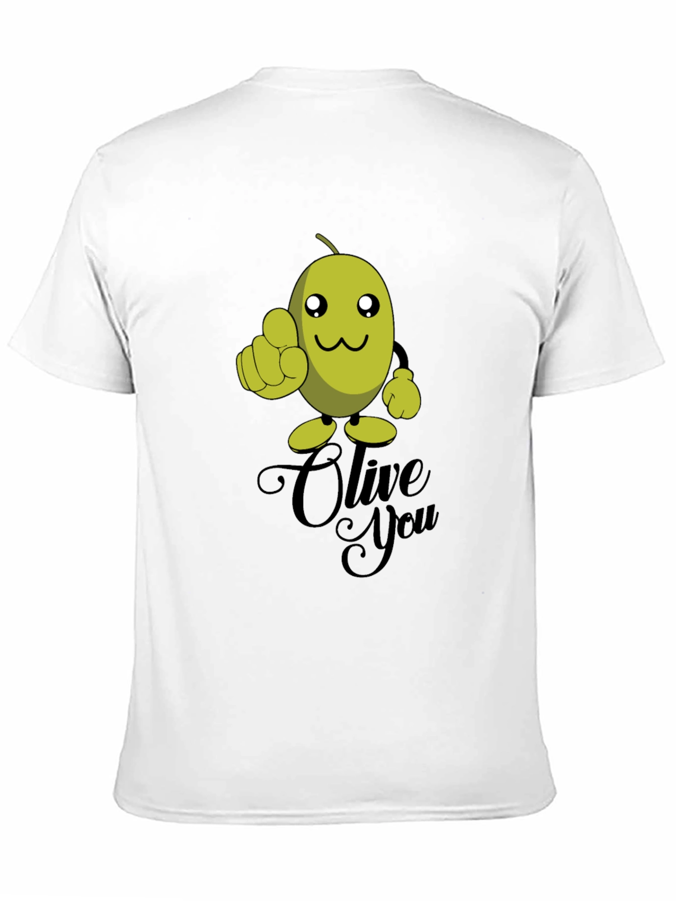 Olive You Funny Graphic T-Shirt
