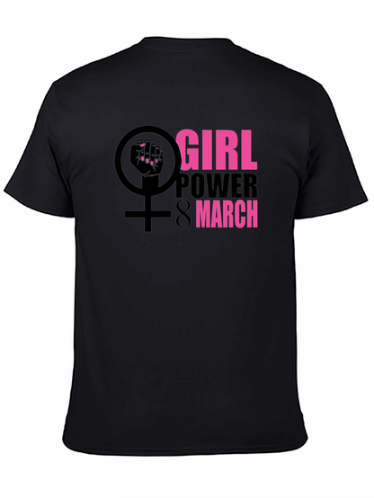 Girl Power T-Shirt Feminist March Tee