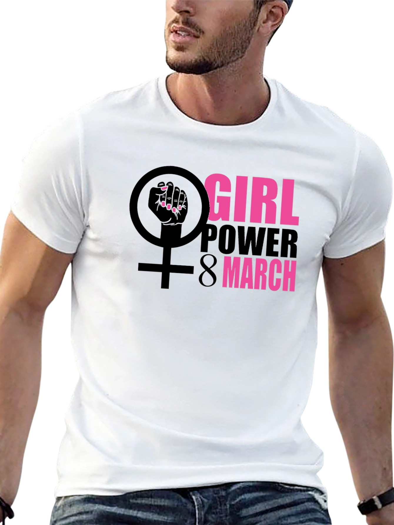 Girl Power T-Shirt Feminist March Tee