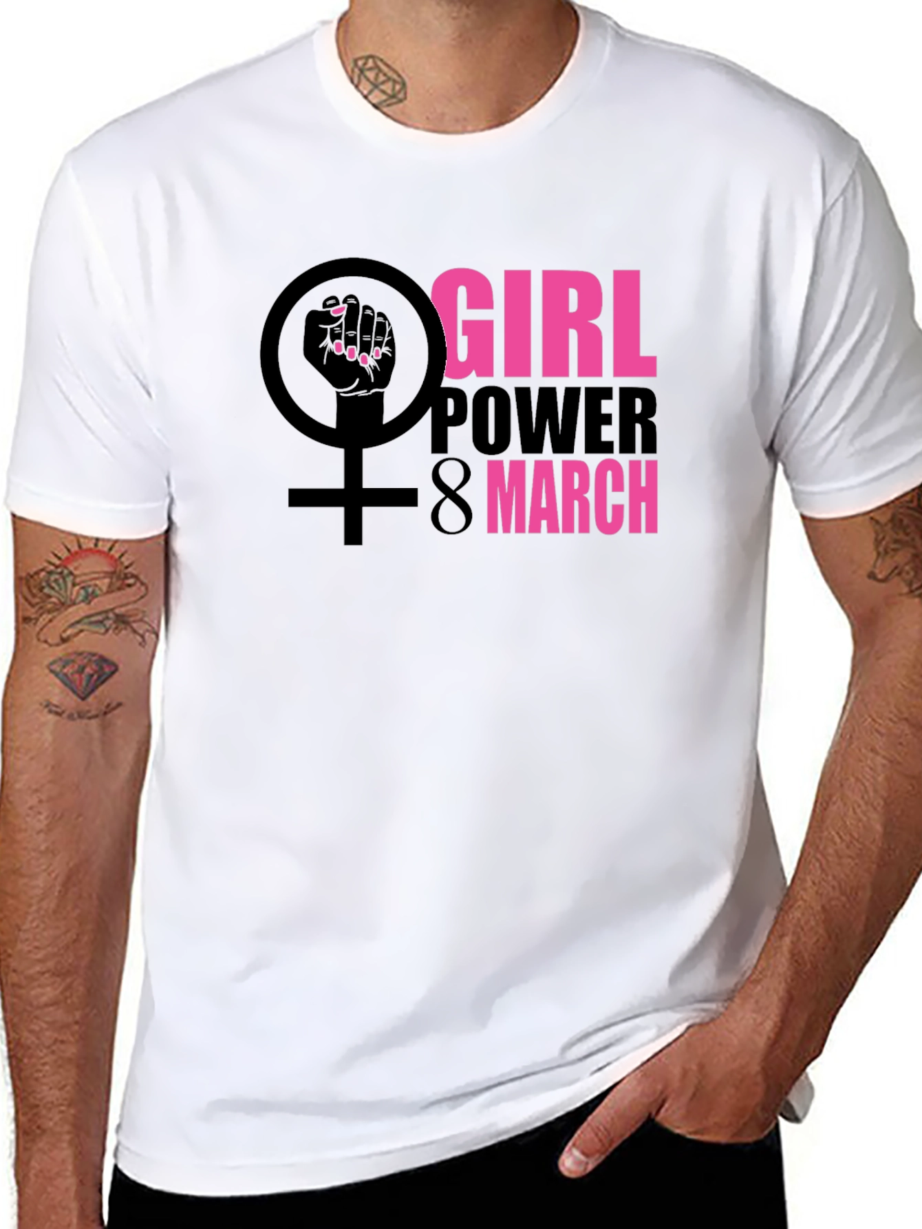 Girl Power T-Shirt Feminist March Tee