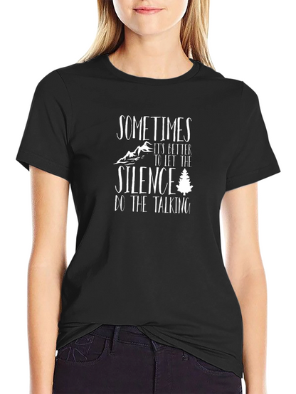 Silence is Golden Graphic T-Shirt