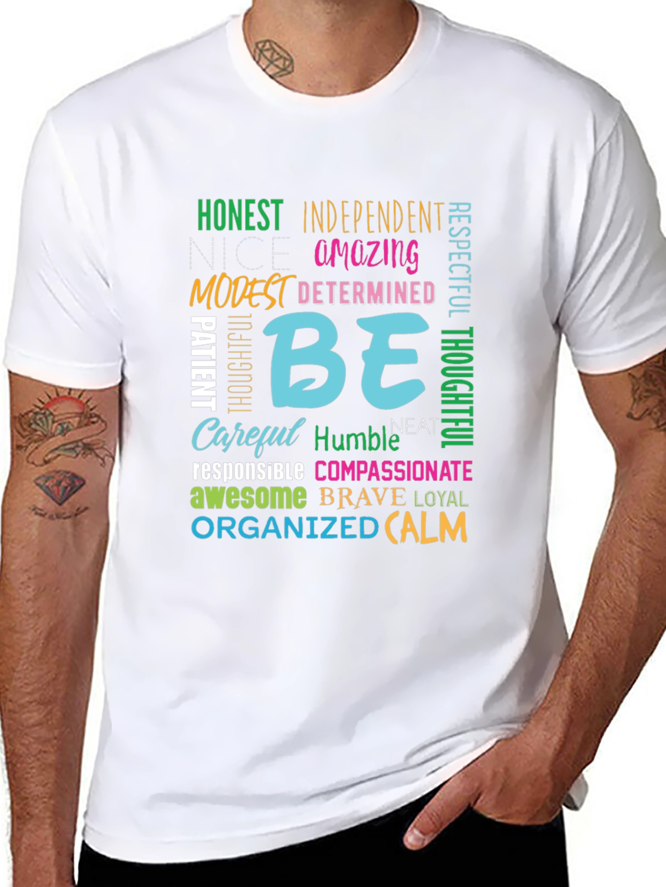 Positive Affirmation Graphic Tee