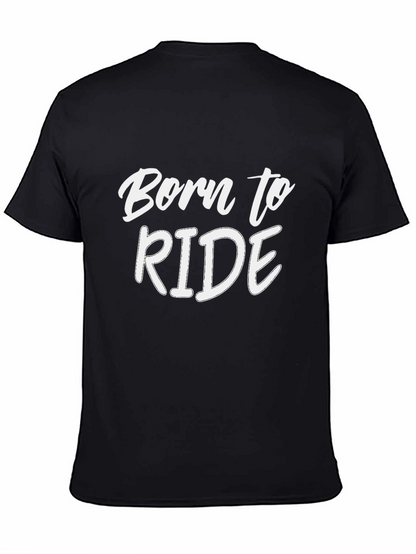 Born to Ride Black Graphic Tee