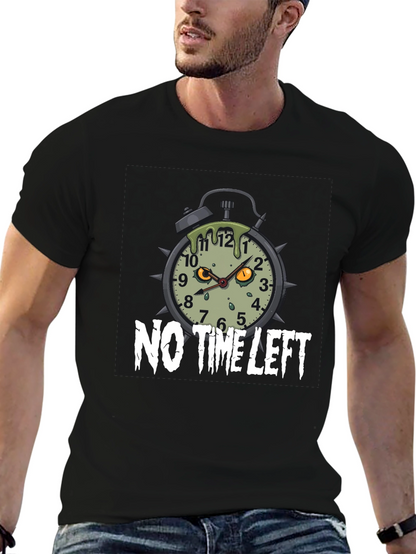 Zombie Alarm Clock T-Shirt - No Time Left