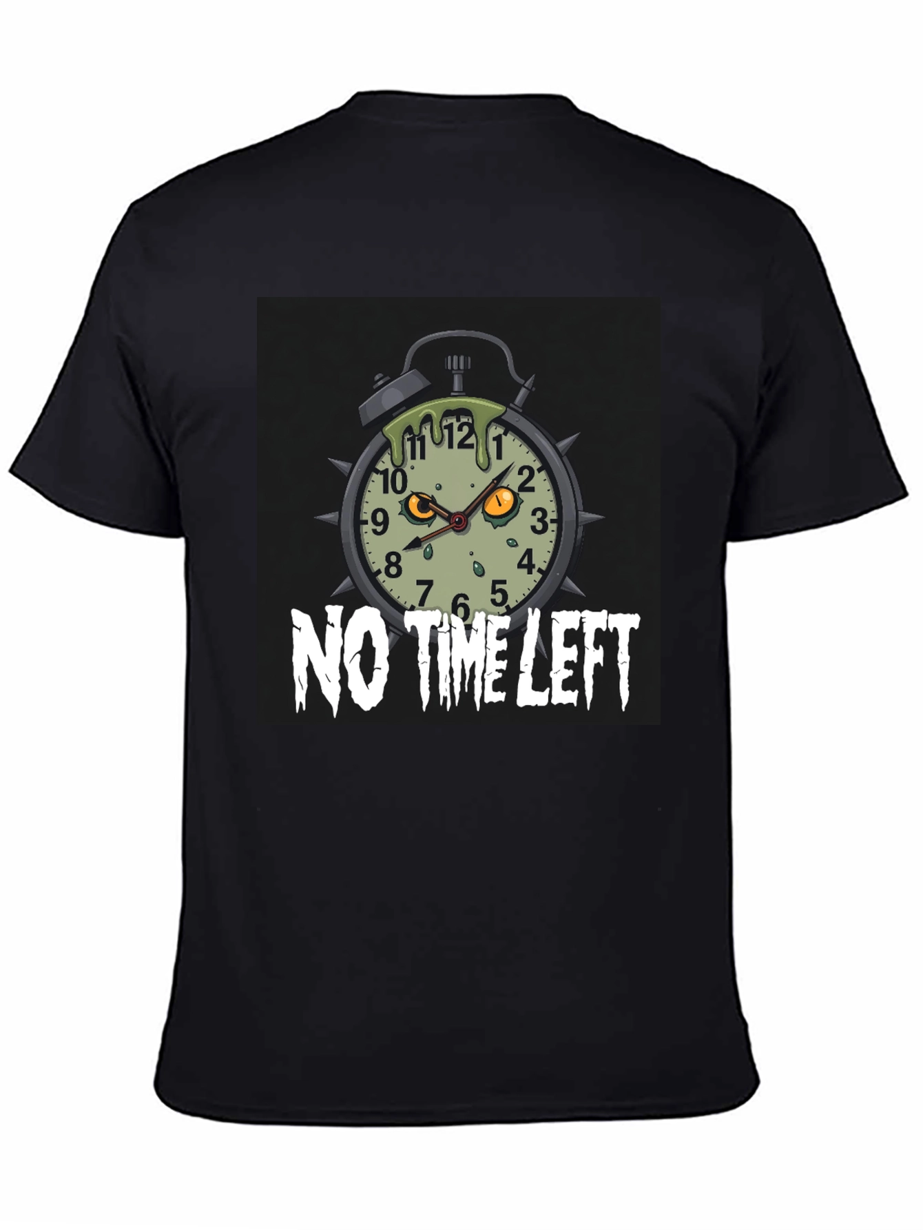 Zombie Alarm Clock T-Shirt - No Time Left