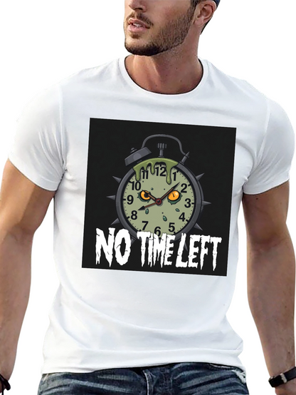 Zombie Alarm Clock T-Shirt - No Time Left