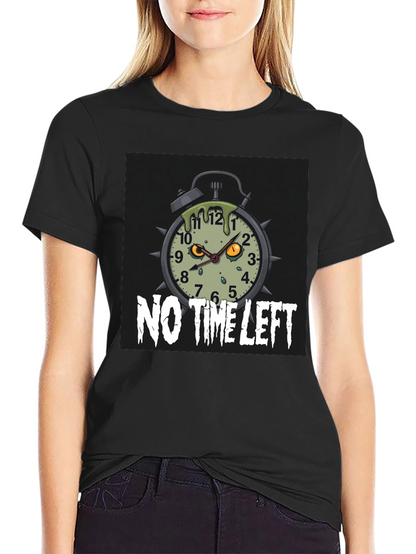 Zombie Alarm Clock T-Shirt - No Time Left