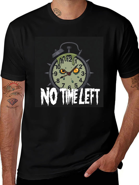 Zombie Alarm Clock T-Shirt - No Time Left