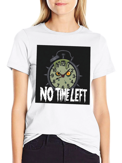 Zombie Alarm Clock T-Shirt - No Time Left