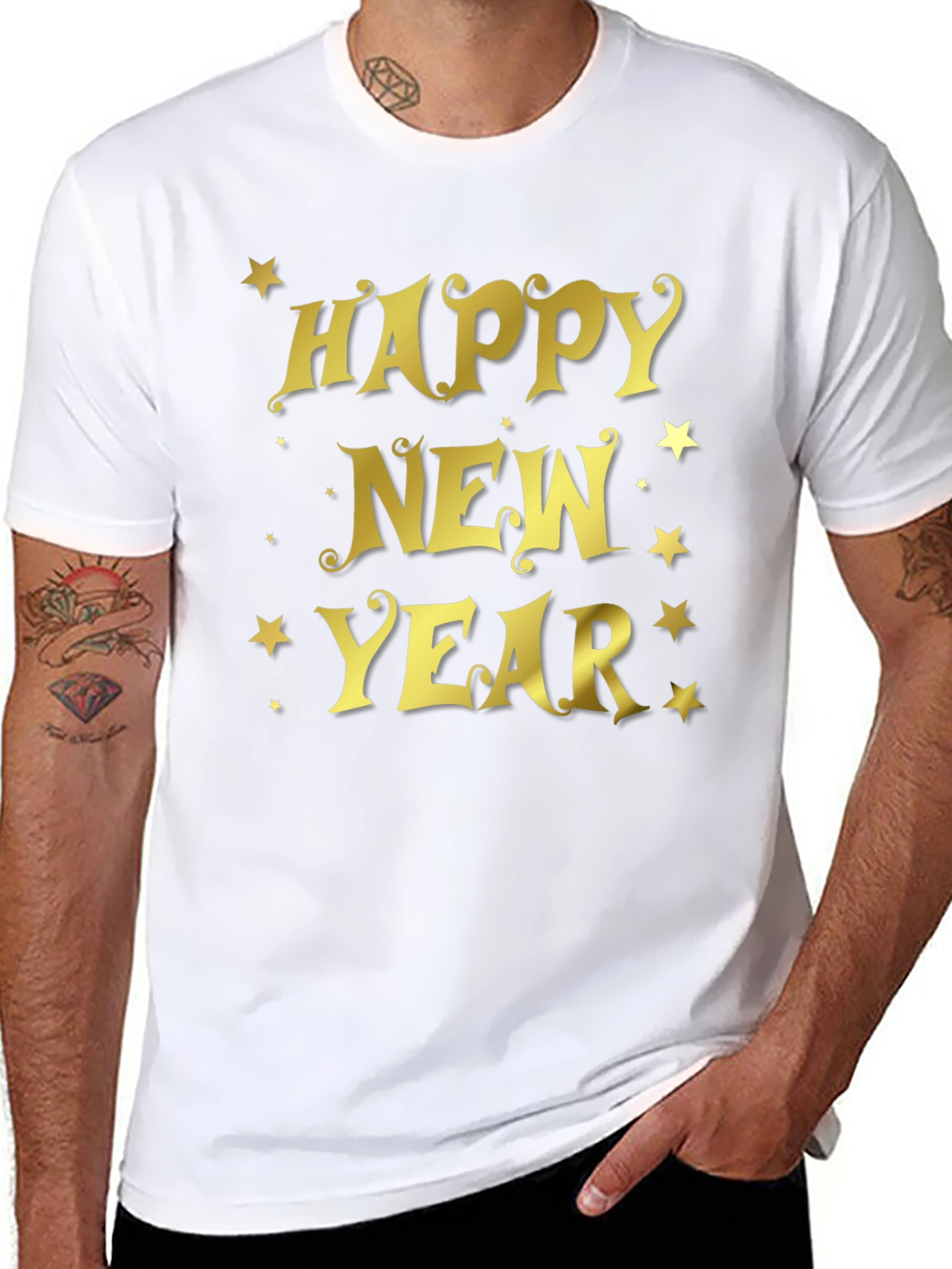 Happy New Year Celebration Tee