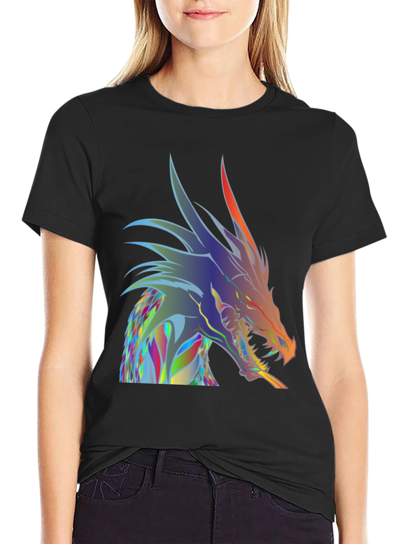Dragon Graphic Tee - Fierce Fantasy Style
