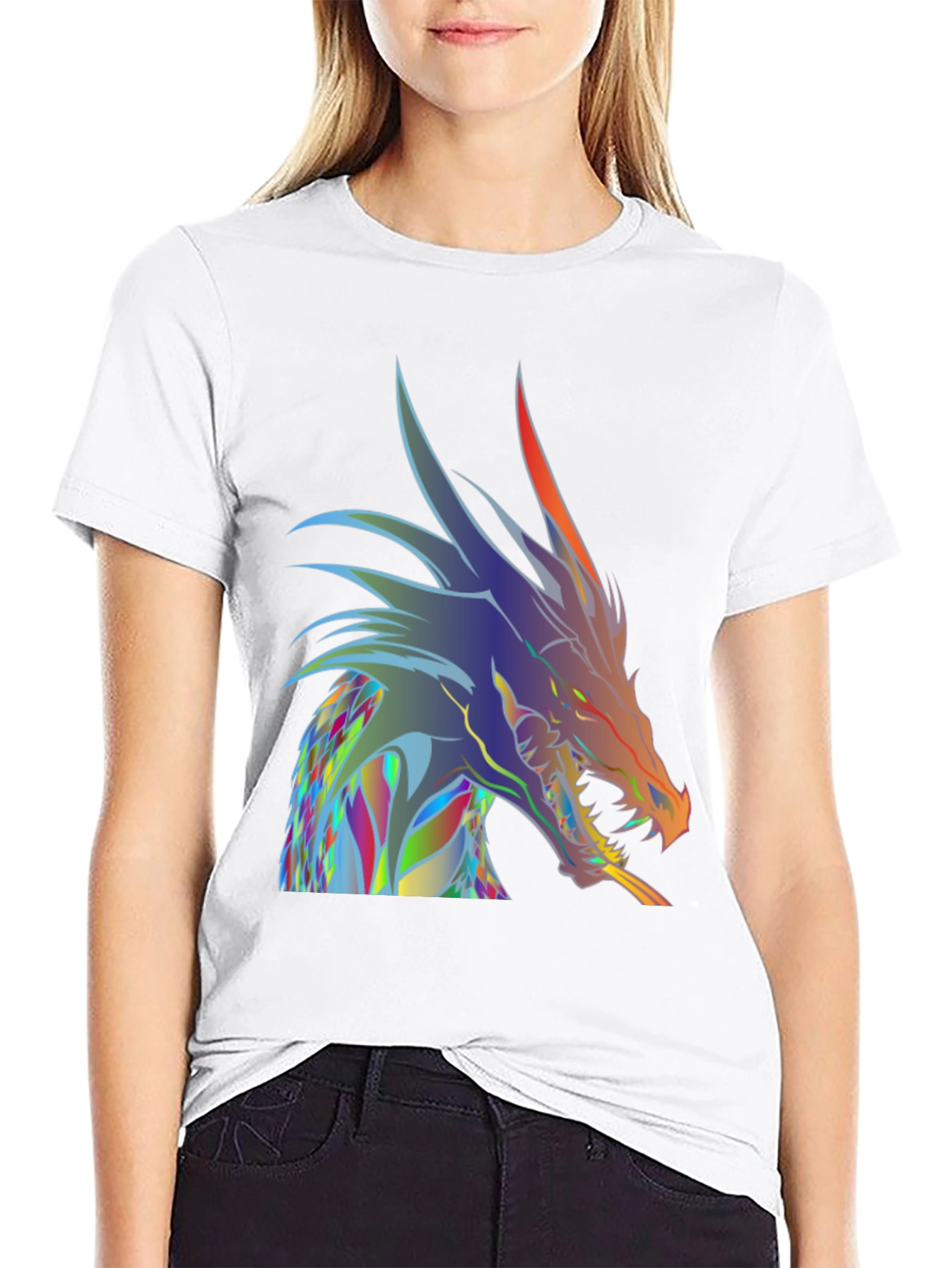 Dragon Graphic Tee - Fierce Fantasy Style