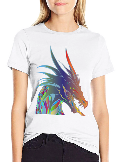 Dragon Graphic Tee - Fierce Fantasy Style