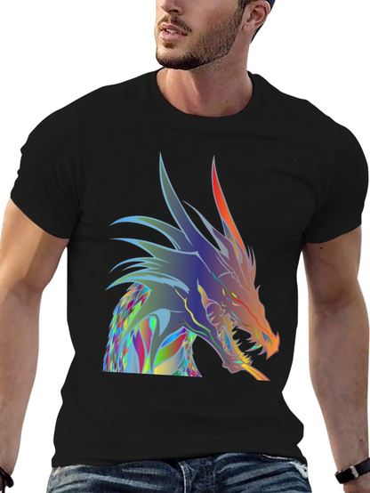 Dragon Graphic Tee - Fierce Fantasy Style
