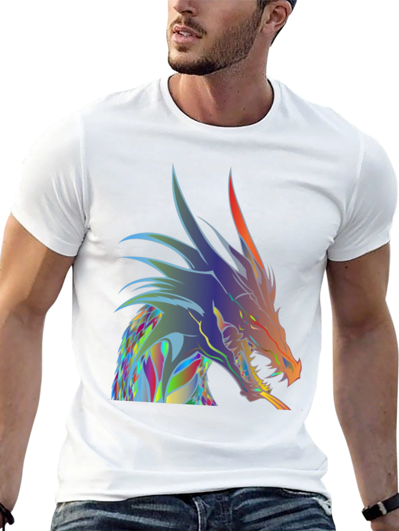 Dragon Graphic Tee - Fierce Fantasy Style