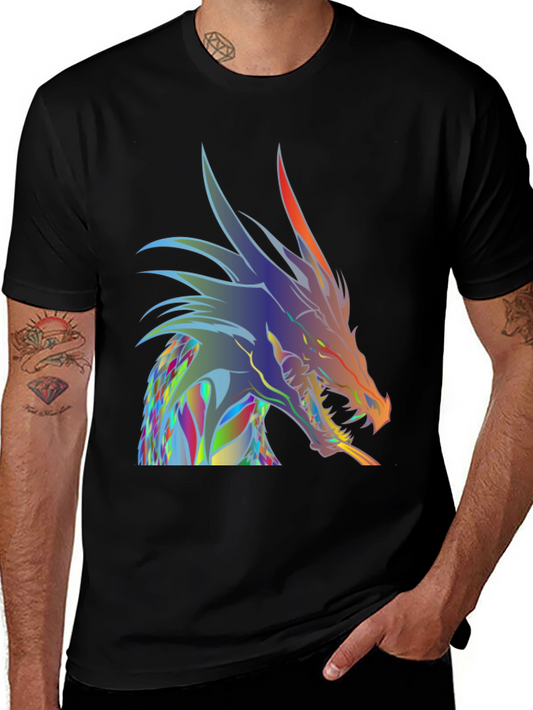 Dragon Graphic Tee - Fierce Fantasy Style