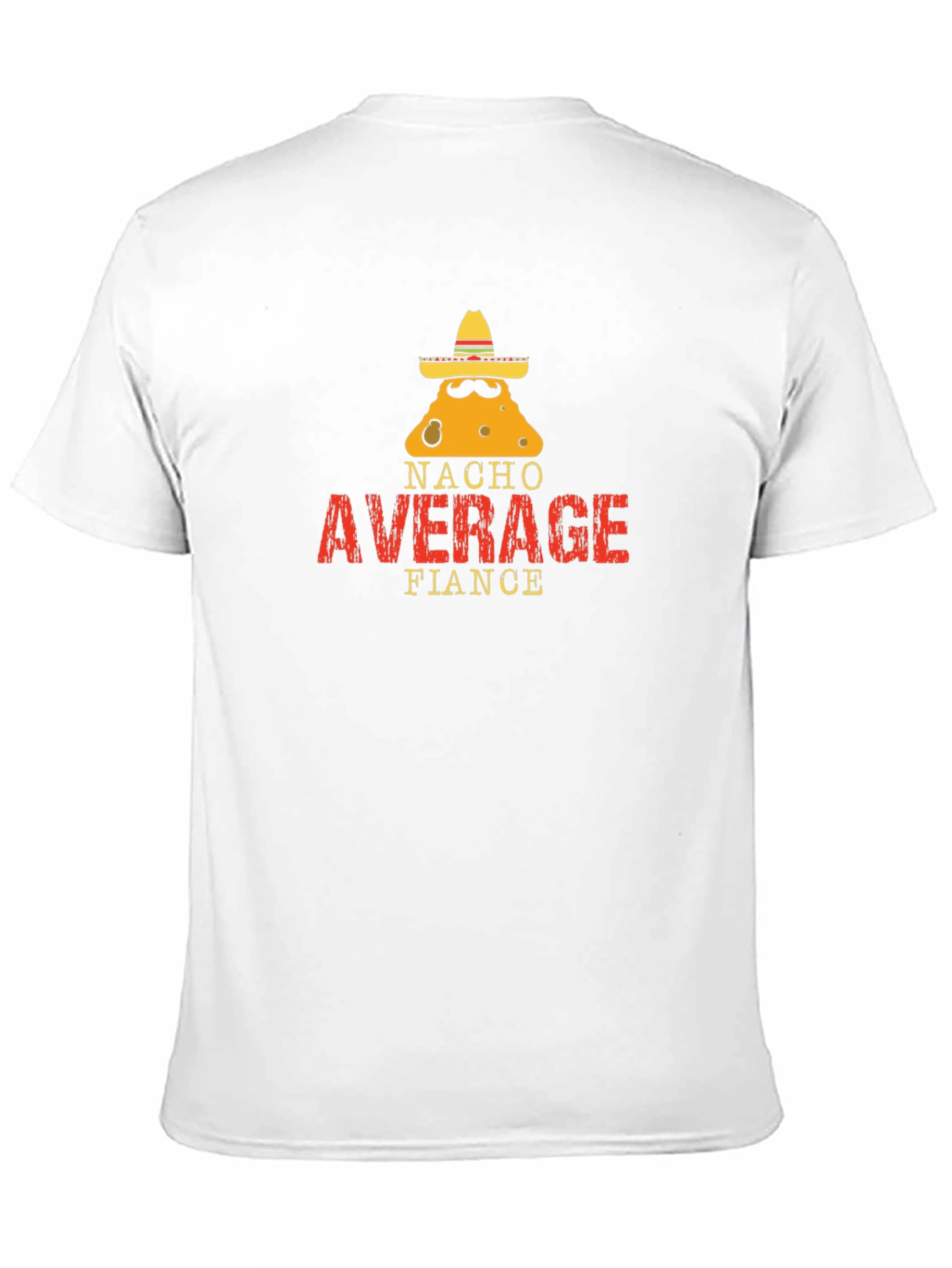 Nacho Average Fiance Graphic Tee - Black