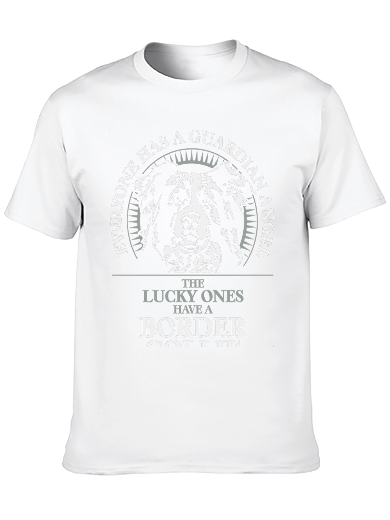 Border Collie Guardian Angel T-Shirt