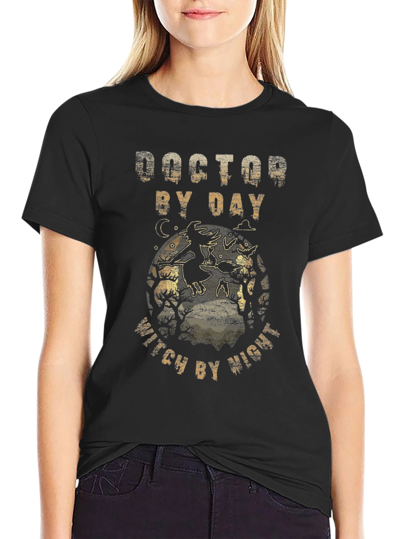 Doctor By Day Witch By Night T-Shirt