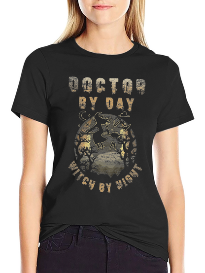 Doctor By Day Witch By Night T-Shirt
