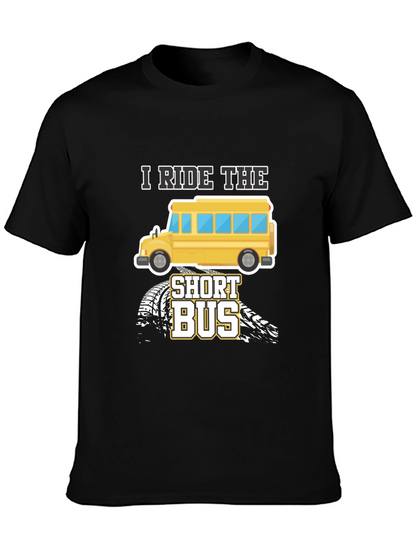 I Ride The Short Bus Graphic T-Shirt