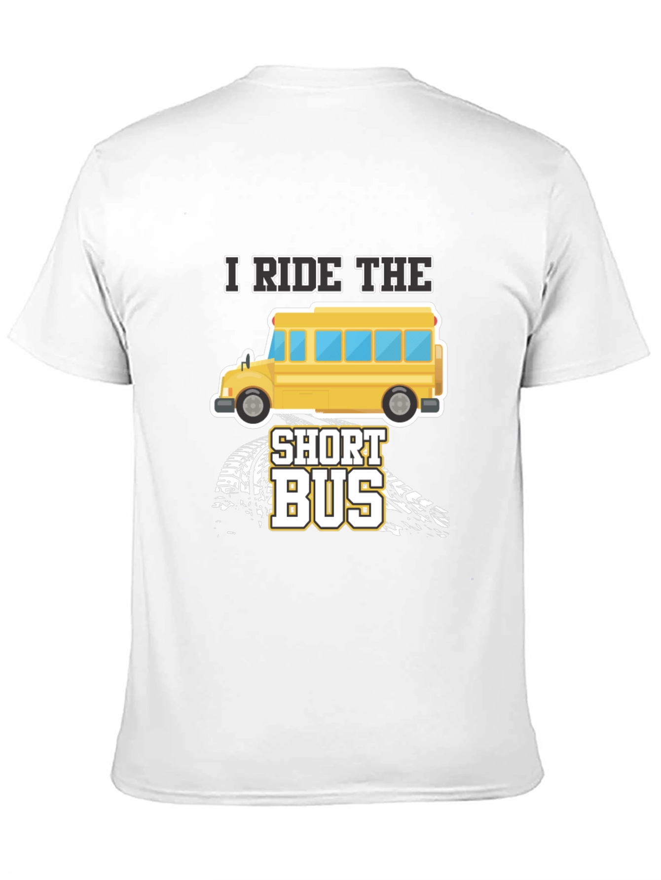 I Ride The Short Bus Graphic T-Shirt