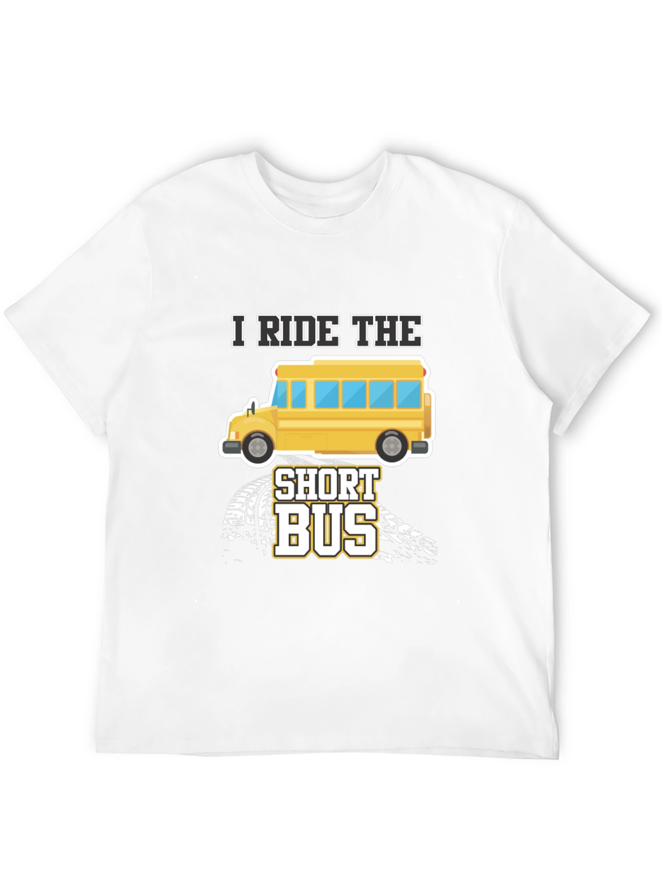 I Ride The Short Bus Graphic T-Shirt