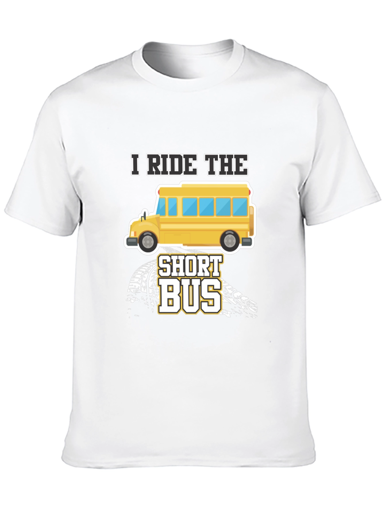I Ride The Short Bus Graphic T-Shirt