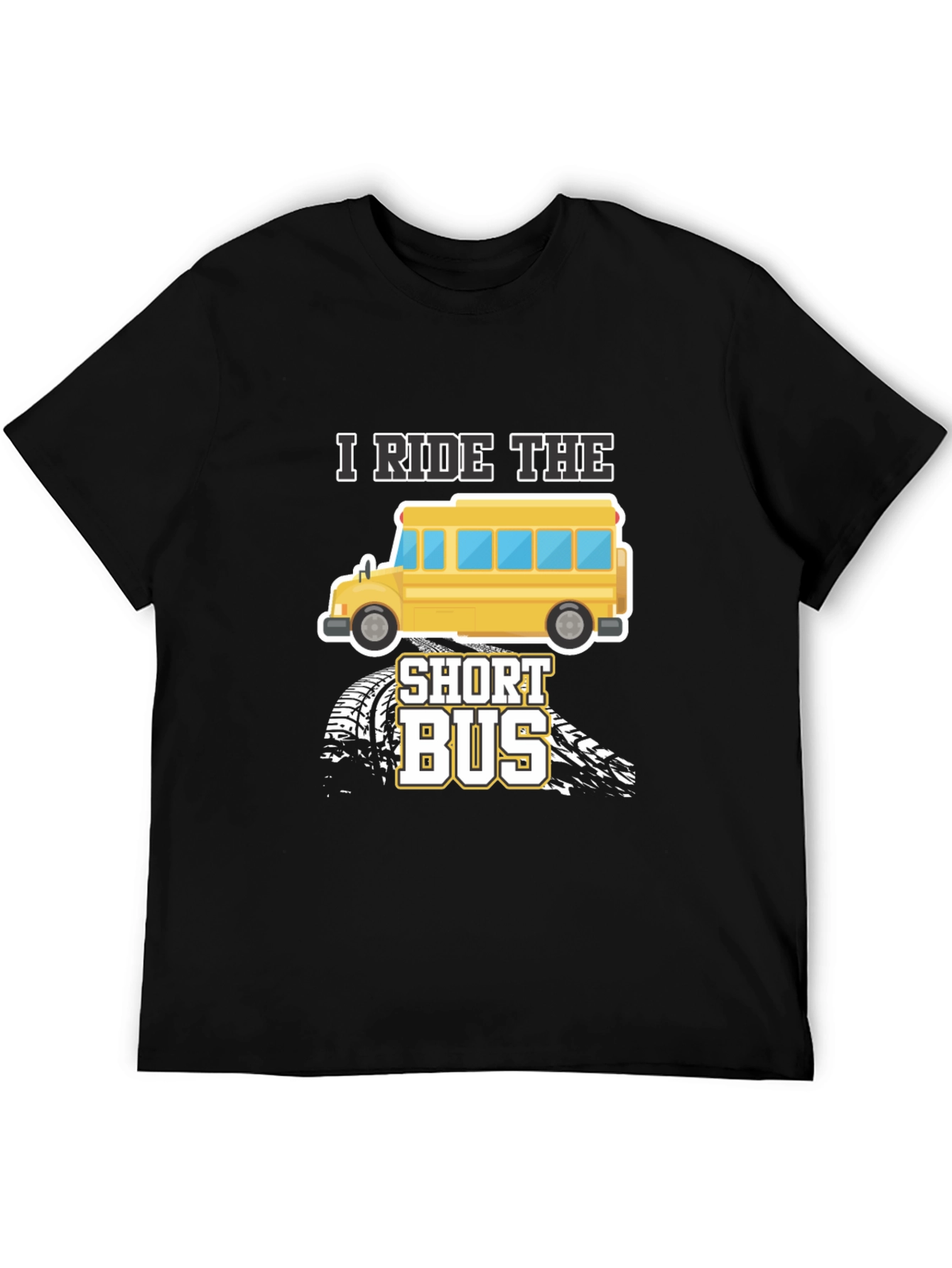 I Ride The Short Bus Graphic T-Shirt