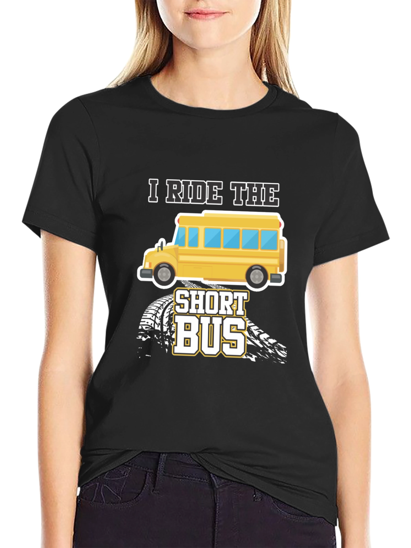I Ride The Short Bus Graphic T-Shirt