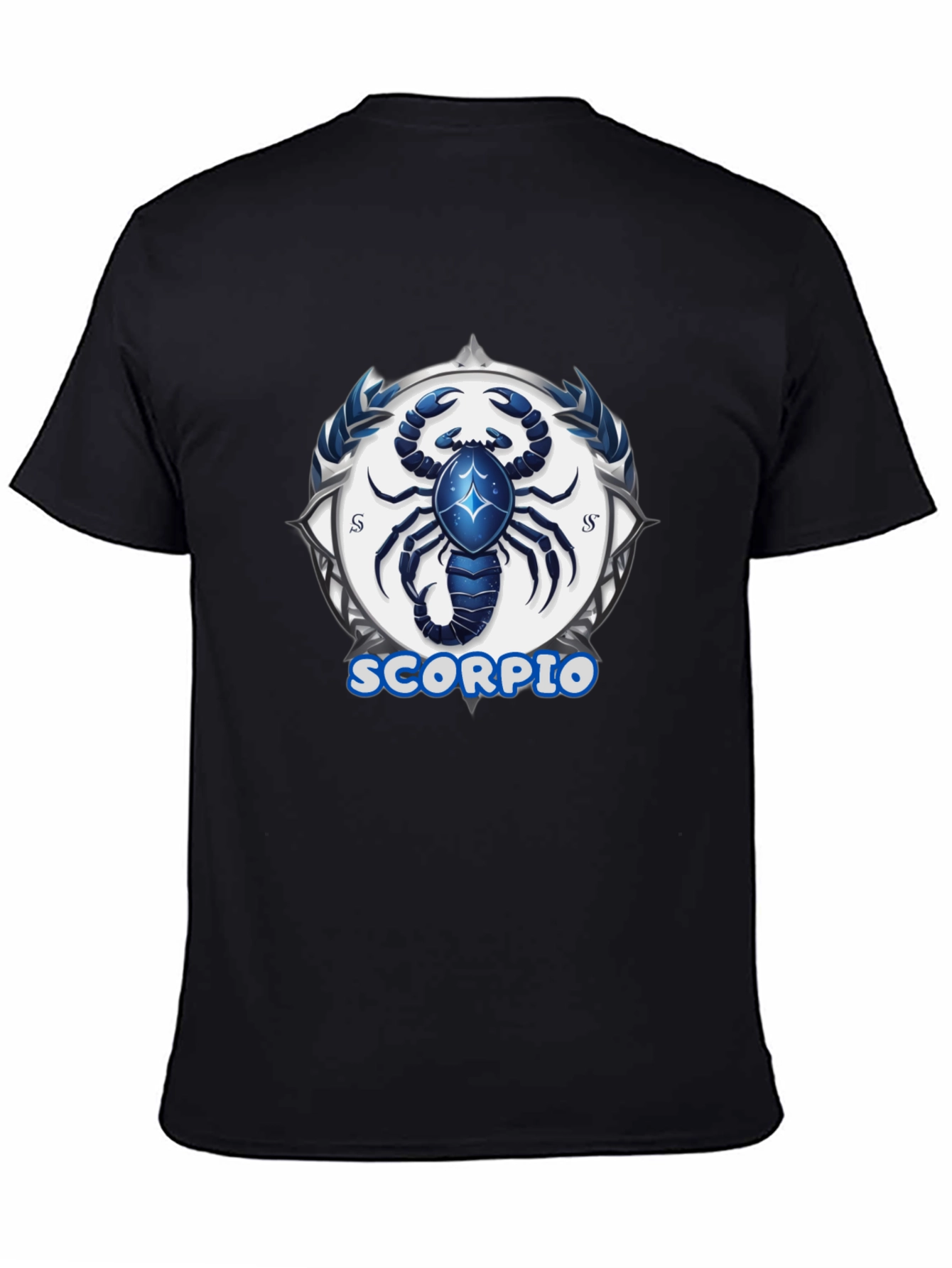 Scorpio Zodiac Graphic Tee - Black